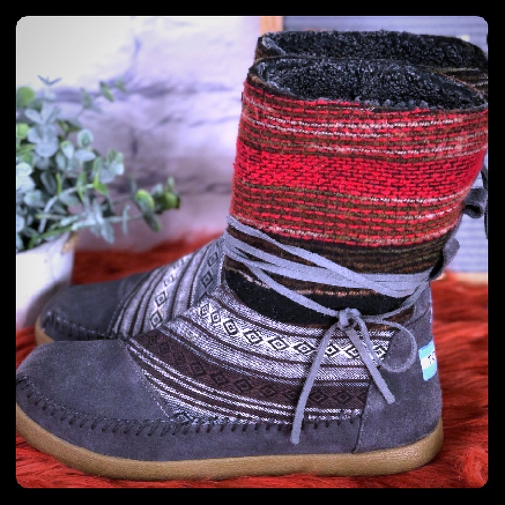TOMS Nepal Mix Textile Winter Boots